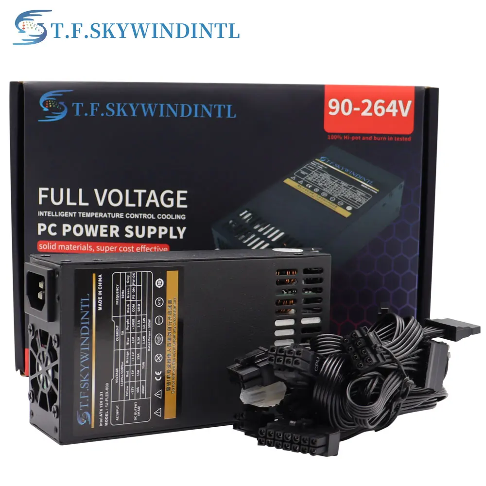 

Блок питания 500 Вт Flex ATX, полностью модульный блок питания, полное напряжение 90 В-264 В, компьютерные принадлежности для настольного игрового сервера