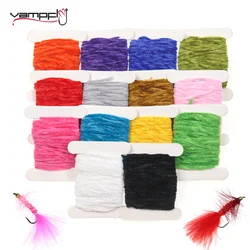 Vampfly-Hilo de chenilla de rayón para atar moscas, Material de fabricación de cuerpo, para gusanos, bulldog, Streamer, 2mm/3mm/4mm