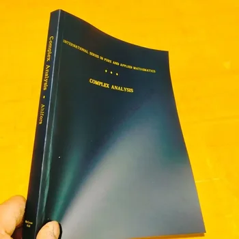 Lars Ahlfors Karmaşık Analizi Üçüncü Baskı 1979 Yıllık Veri Analizi Matematiksel Hesaplama Kitapları