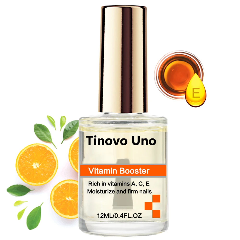 Tinovo Uno Vitamin Booster Cuticle Oil Nail Art Treatment Nourishment Oil for Repair Dry Cuticles Manicure Nail Care Conditioner