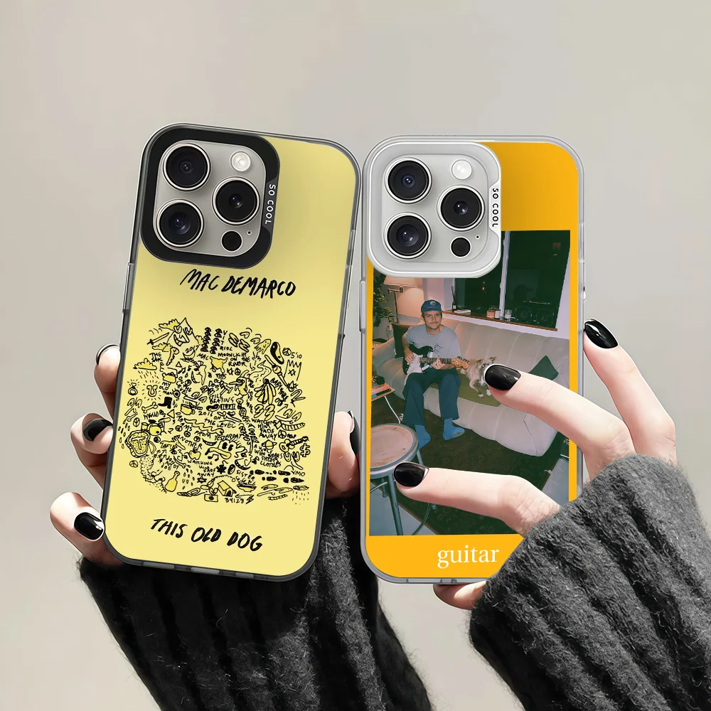 

Pop Rock Singer M-mac D-demarco Phone Case For Samsung S25 S24 S23 A07 A17 A06 Ultra FE Plus Protective IMD Color Cover