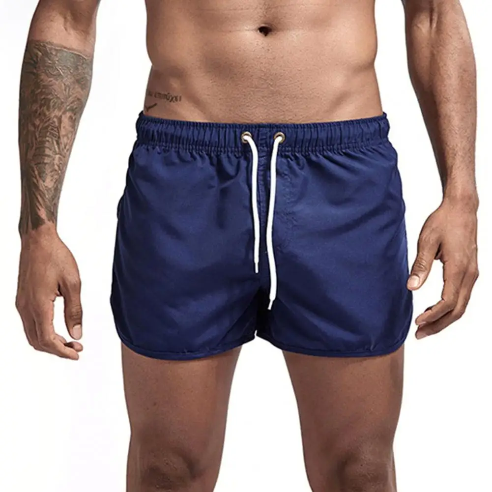 Men's Board Shorts Swim Trunks Shorts Beachwear Sexy Swim Trunks Men Swimsuit Low Waist Breathable Beach Wear Surf Swimwear