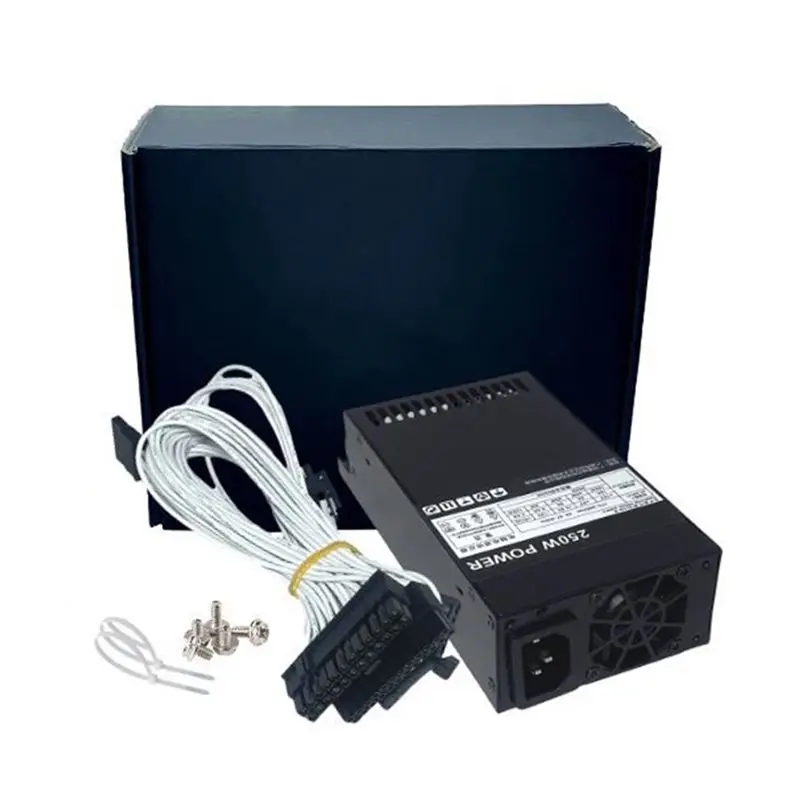 ABIJ-250W PSU ATX Full Modular Power Supply FLEX Module Power Supply Low Noise For Small 1U (Flex ITX) Computer Chassis