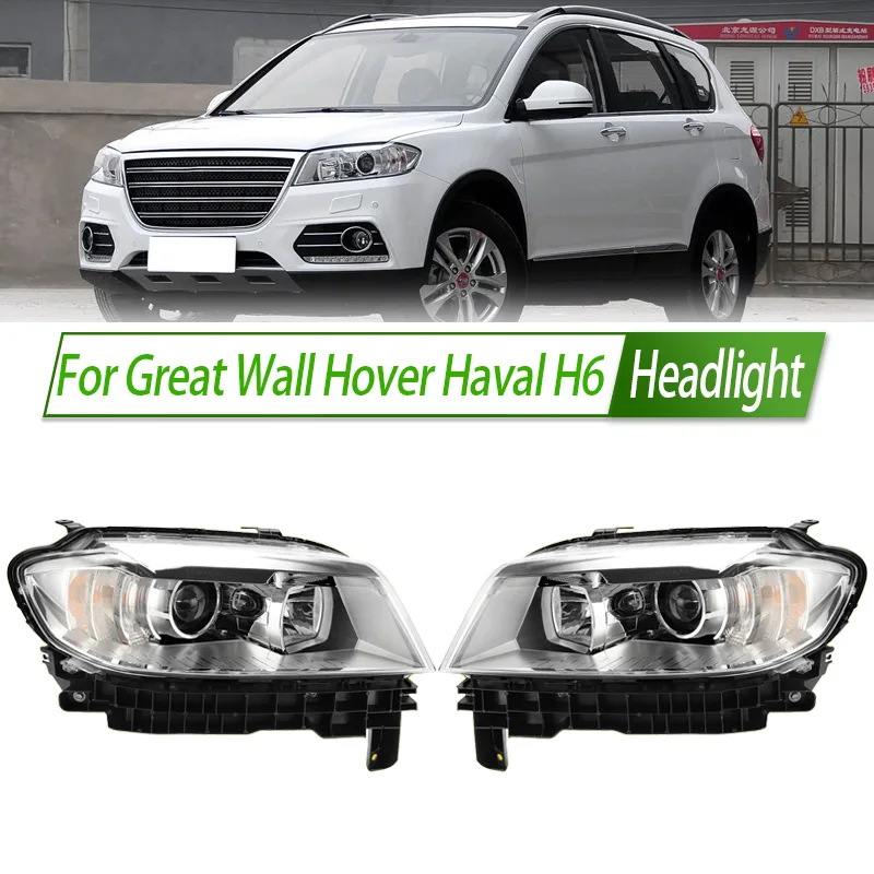 

For Great Wall Hover Haval H6 Halogen Headlight Assembly OEM Style Front Day Running Light Plug & Play Replacement