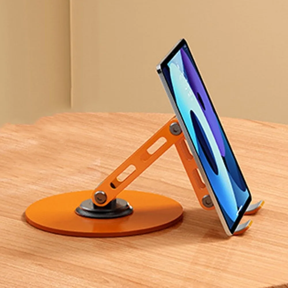 

360 ° Rotating Adjustable Phone Holder Folding Metal Mobile Phone Holder Stand Adjustable Portable Table Cell Phone Stand