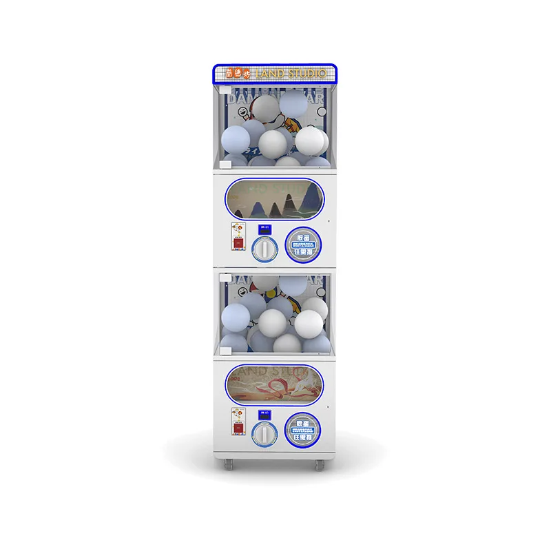 

Customized Children's Commercial Double-layer Egg Twister Doll Machine Factory Scan Code Game Machine Vending Machine