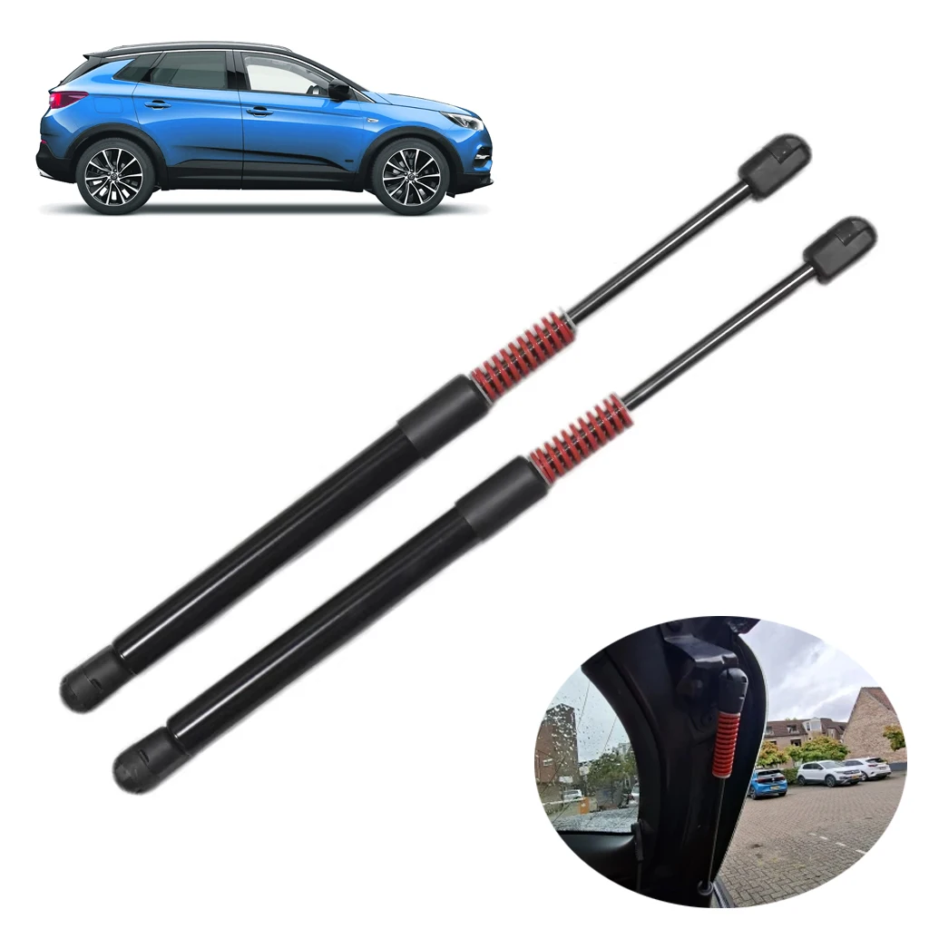 for Opel Grandland X 2017-2024 Auto Struts With Springs Tailgate Trunk Boot Lift Supports Shock Damper Rod