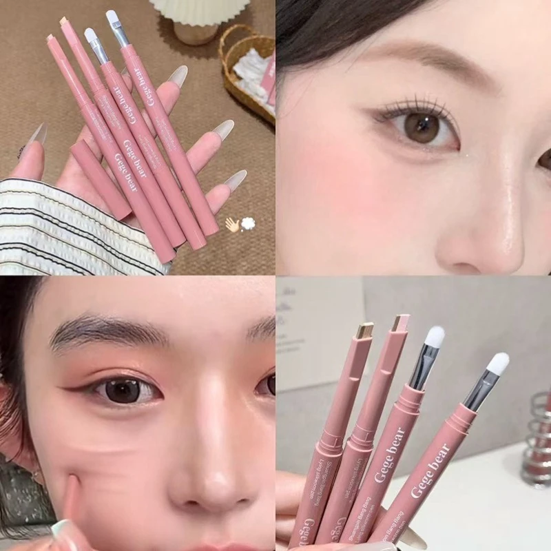 Verhelderende Aegyo Sal Pencil Waterproof Natuurlijke Dual-Tone Liggende Zijderups Pen Onderoog Highlighter Schaduwpen Contour Oogmake-up