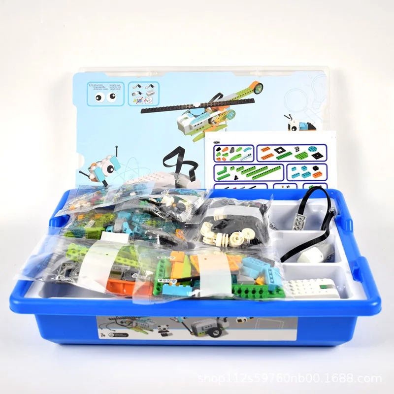 280 pezzi parti WeDo 2.0 funzioni educative compatibili 45300 Core Set Building Blocks giocattoli fai da te regali