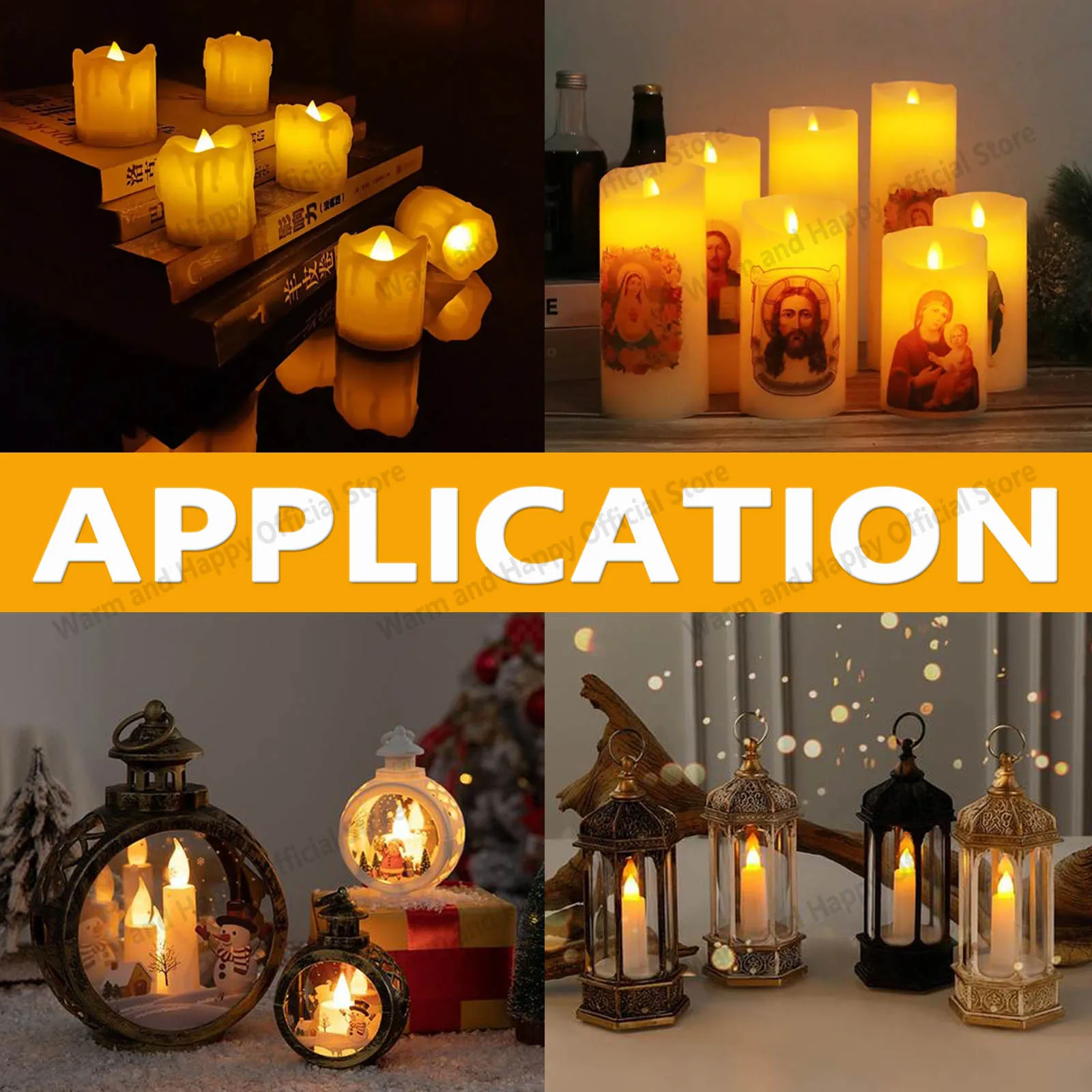 LED 5V USB Candle Light Creative Wedding Atmosphere Birthday LED Light DIY Candle Venue Decoration Light Accessories