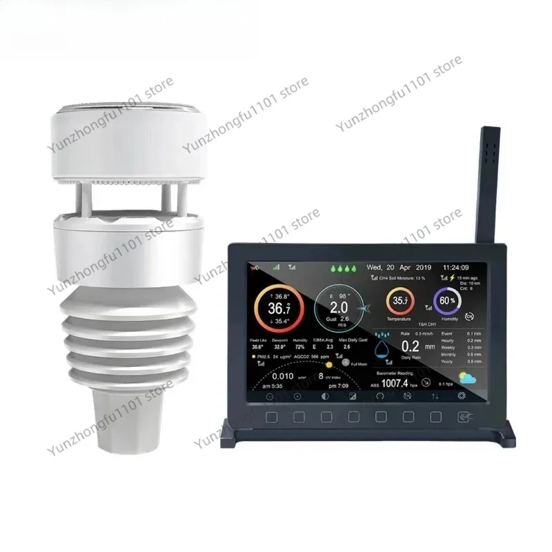 Best-selling Ecowitt Wittboy Pro Weather Station TFT Console WS90 Solar Sensor