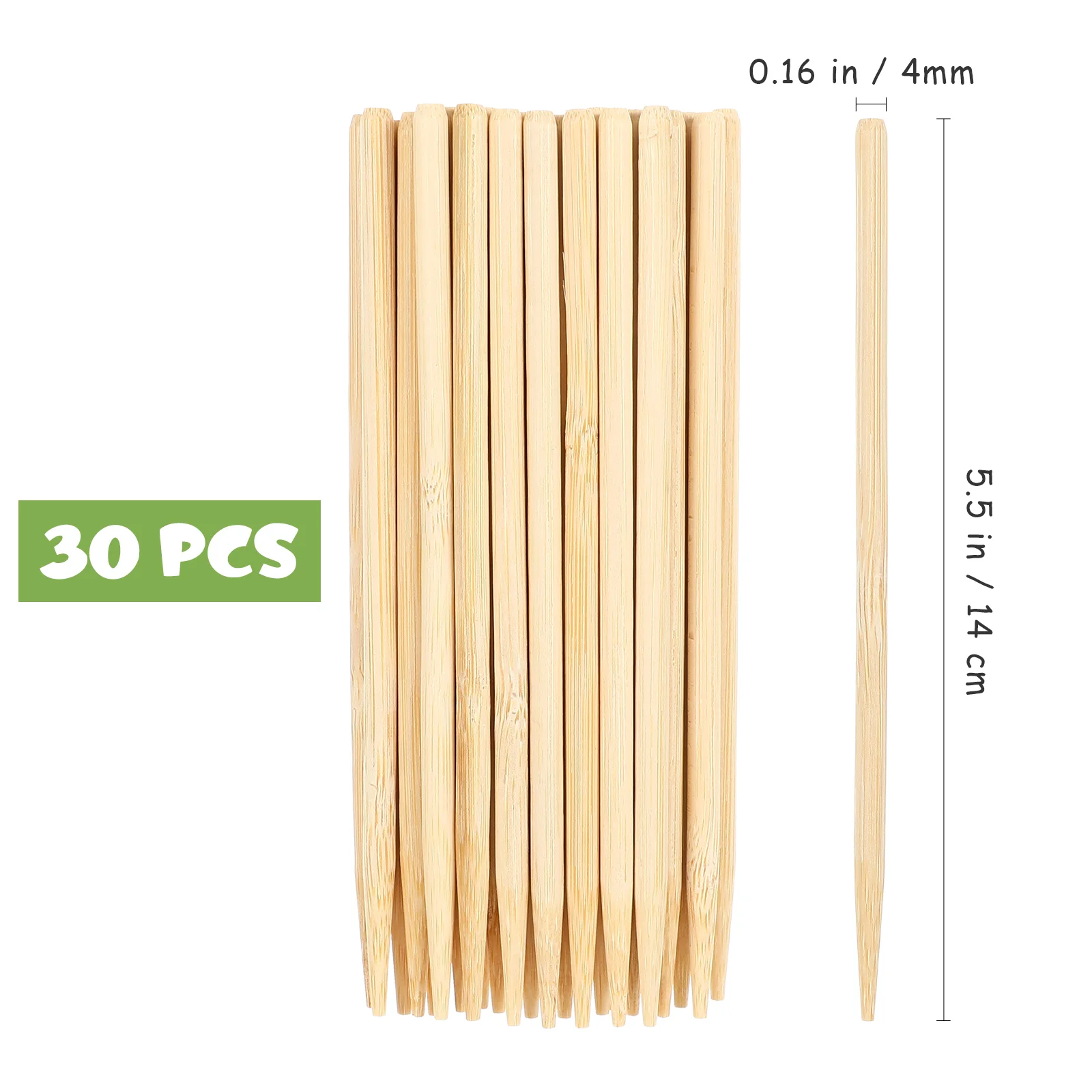 30 Pcs Multi-purpose Scratching Tool Kids Drawing Sticks Wooden Painting Tools Stylus