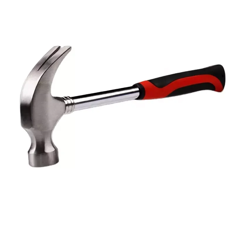Fiber Natural Colored Wooden Handle Forged Steel Ball Pein Peen Hammer
