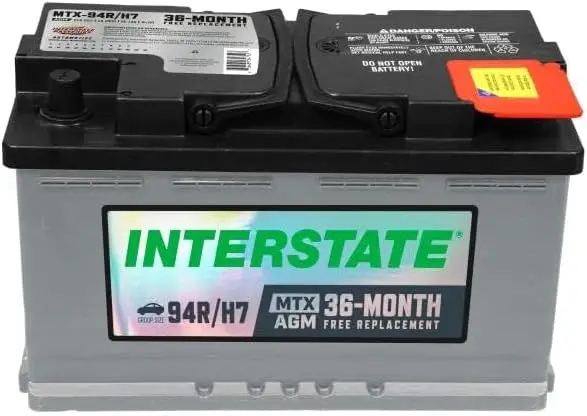 Batterie de rechange automobile pour voitures, SUV, berlines, camions, 12V, 80Ah, taille de groupe H7, municipalité R, 850CCA SLI AGM