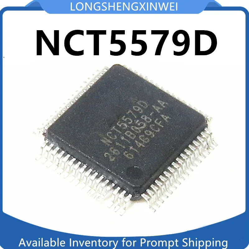 1PCS NCT5579D 5535D 5535D-A 5538D 5535D-2 NCT5538D-A QFP64 Brand New Original
