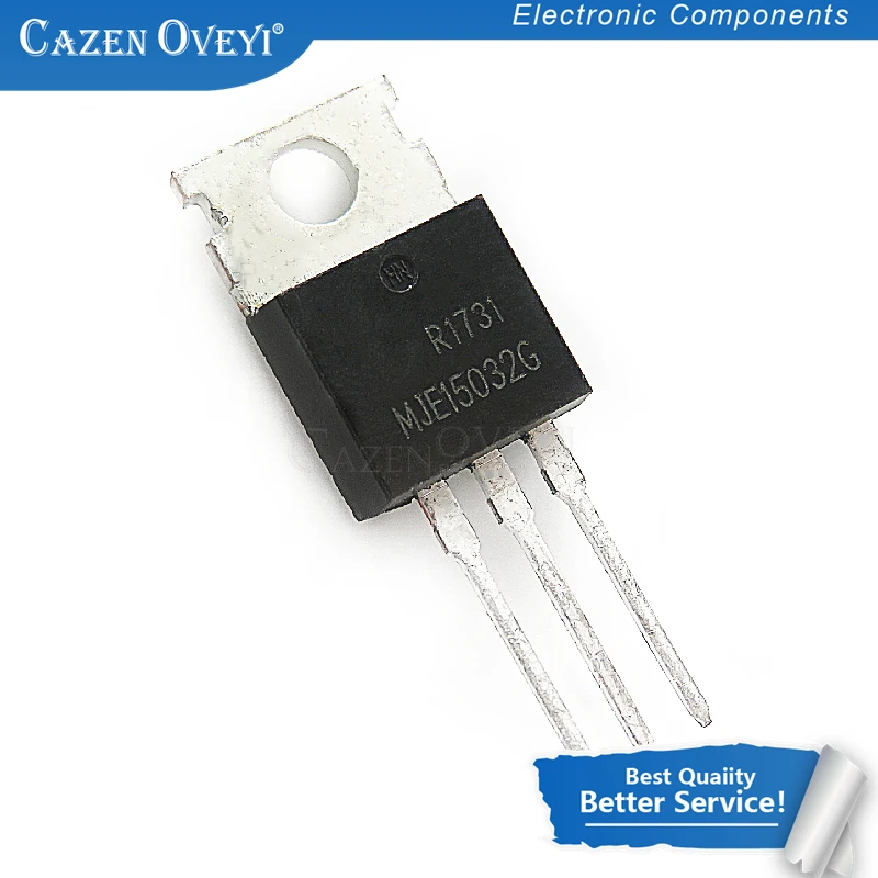 Stable Performance 10pcs/lot 5pairs (5psc MJE15033G + MJE15032G ) TO-220 MJE15033 MJE15032 TO220 In Stock On Time Delivery