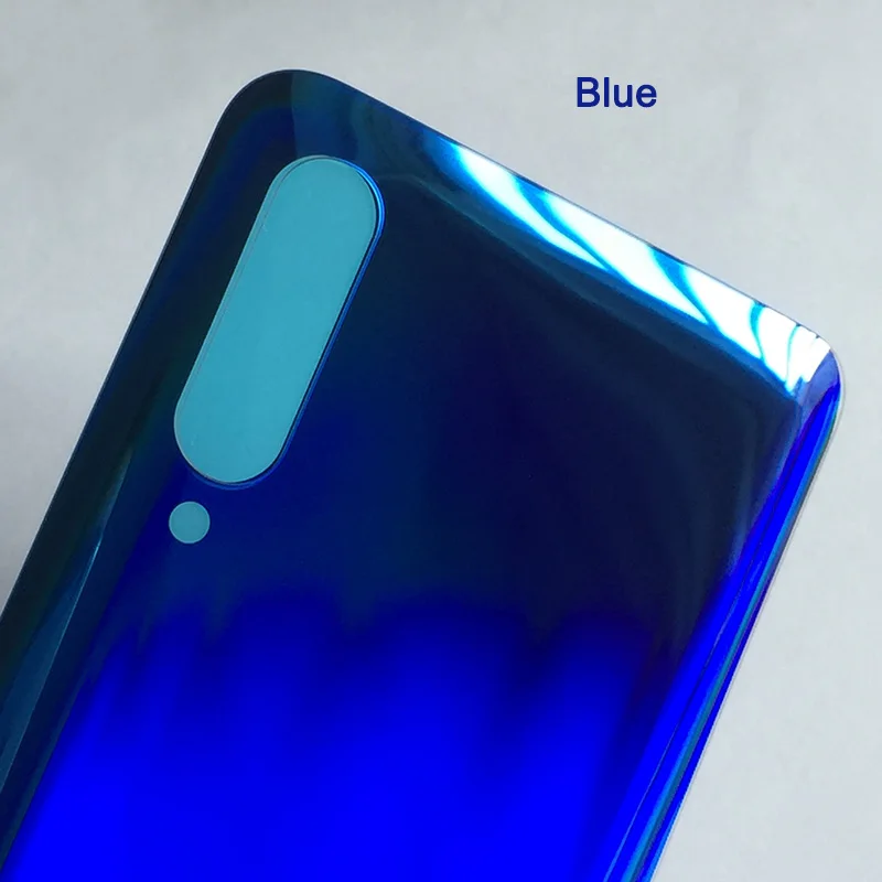 Funda trasera para Xiaomi Mi 9 Mi9, carcasa de vidrio 3D, puerta trasera