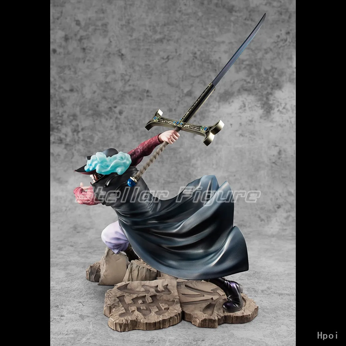 【SF】In Stock MegaHouse Portrait of Pirates Maximum ONE PIECE DRACULE.MIHAWK 1/8 Scale Figures Gift Model Collection