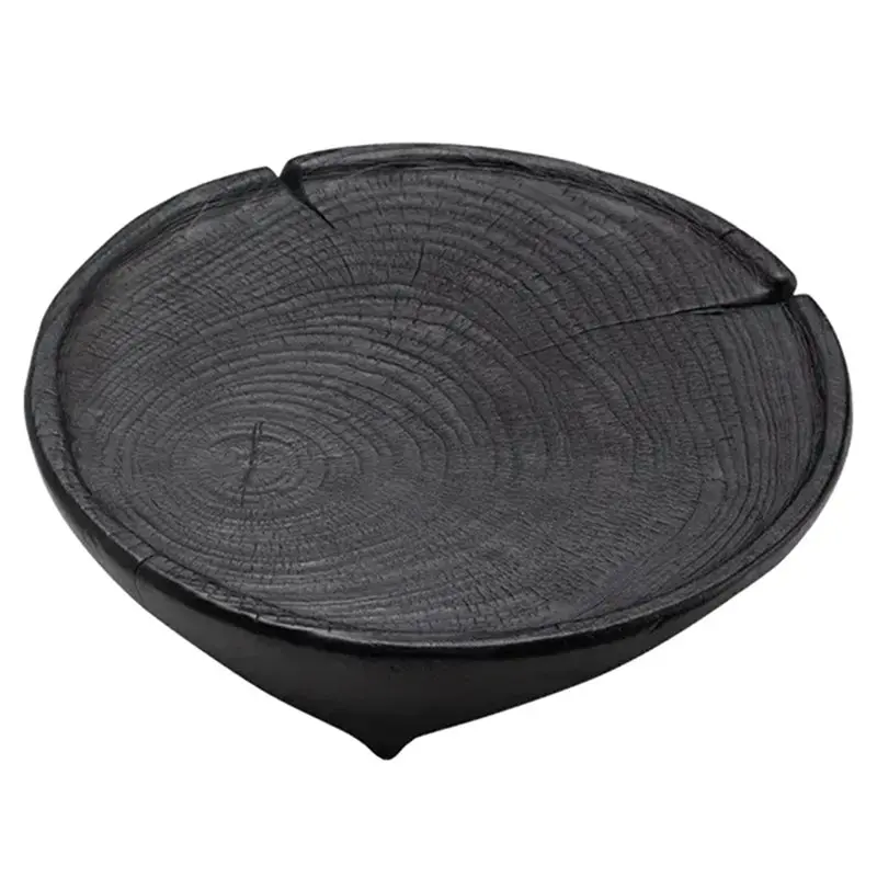 

Розничный чайный сервиз из карбонизированного дерева, аксессуары, небольшой круглый стол для сухого заваривания, лоток для хранения, бытовой чайный поднос