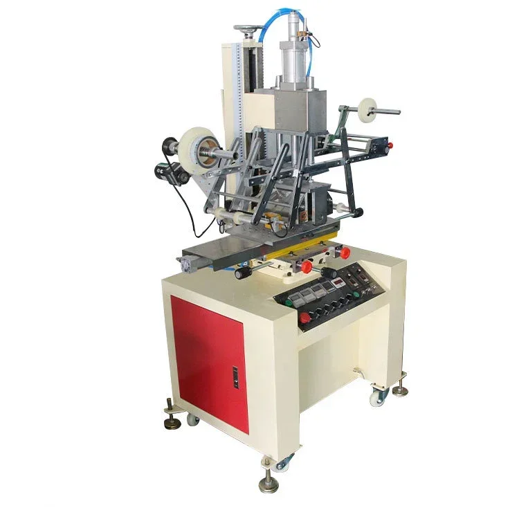 

Hydraulic Hot Foil Stamping Machine High Pressure For Glass Bottles Bronzing Machine