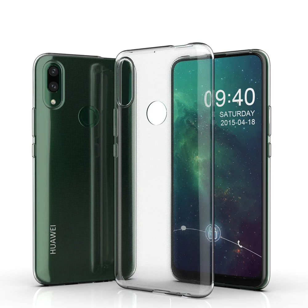Transparent Soft TPU Case For Huawei Y6 Y5 Y7 Y9 prime 2019 Y5P Y6P Y7P Honor 8 8C 8X 8C 8S 8A 9 9A 9C 9S 10 20 Lite Clear Cases