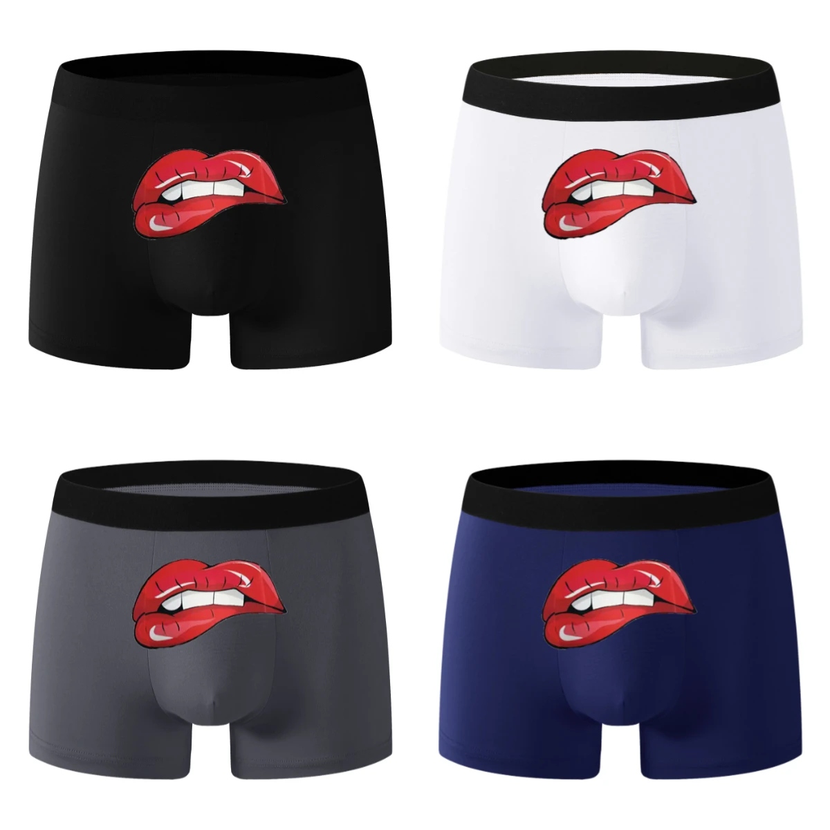 

The new close-fitting printed four-corner shorts are essential underwear for men in 2025, comfortable and of high quality