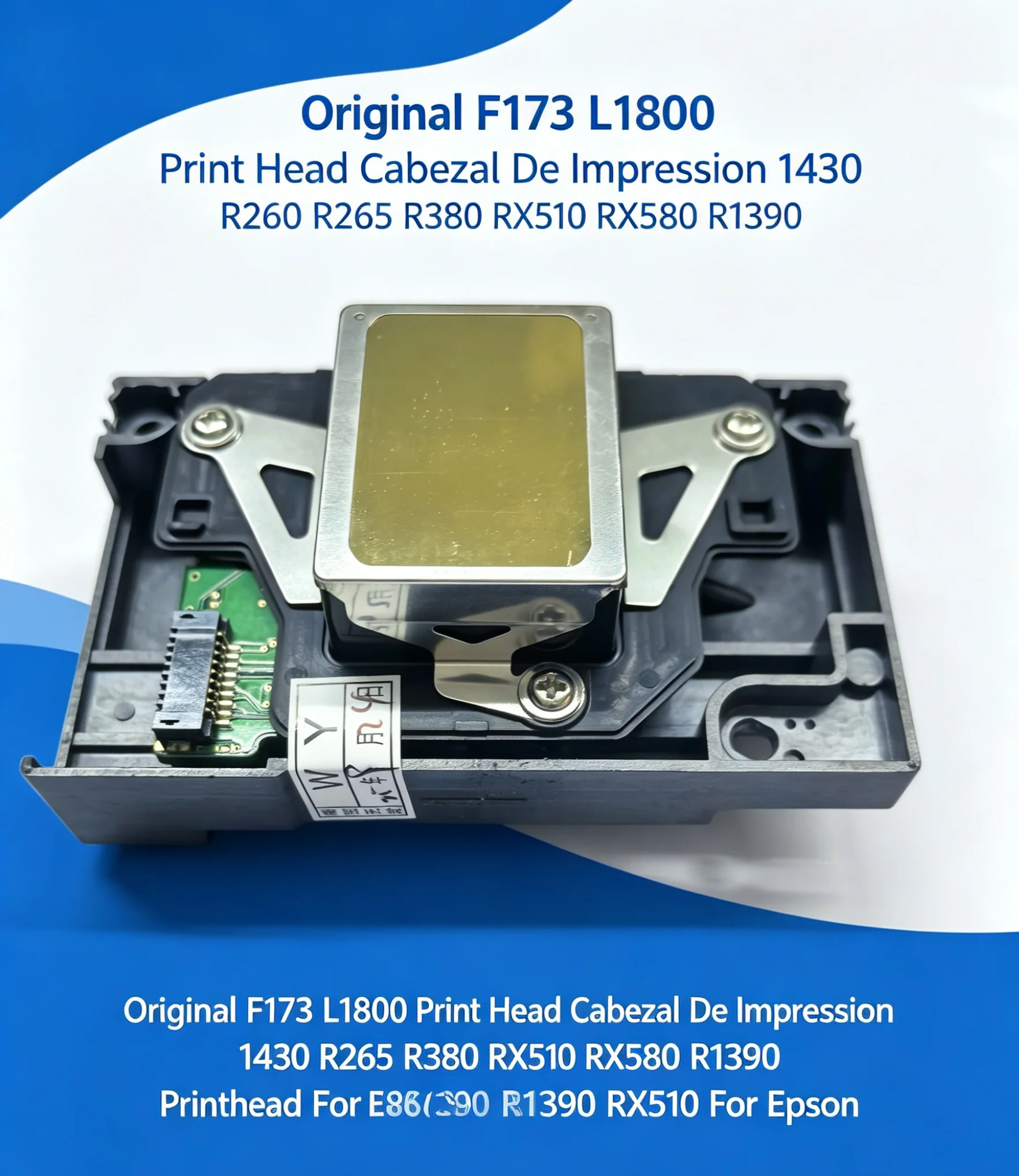 Cabezal de Impresión Original F173 L1800 para Impresoras Epson 1430 R260 R265 R380 R390 RX510 RX580 R1390