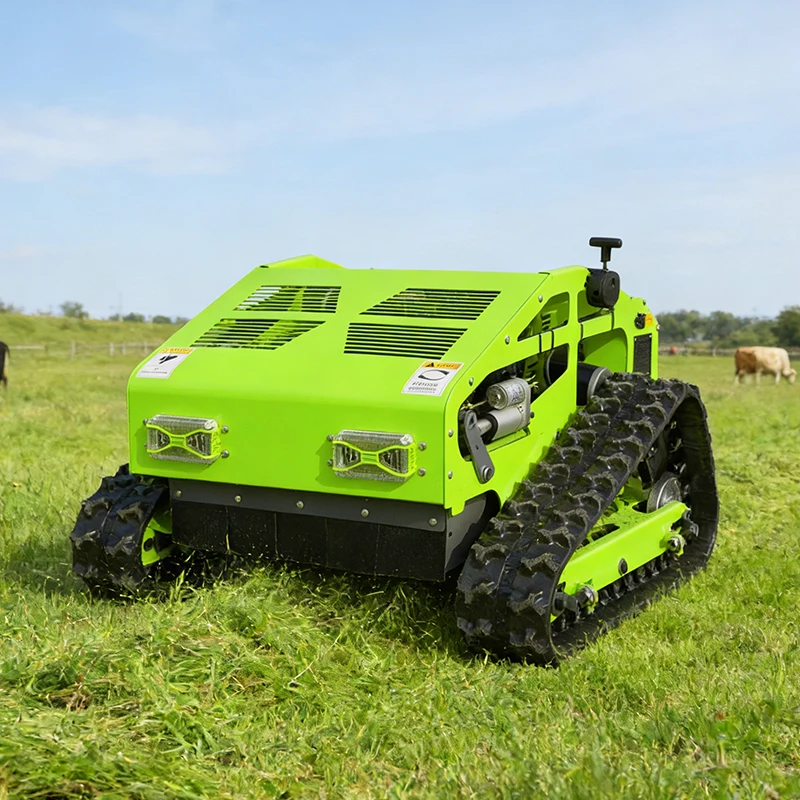 High Maneuverability Multifunctional Brush Lawn Mower GPS Guided Lawn Mower Cylinder Reel Lawn Mower