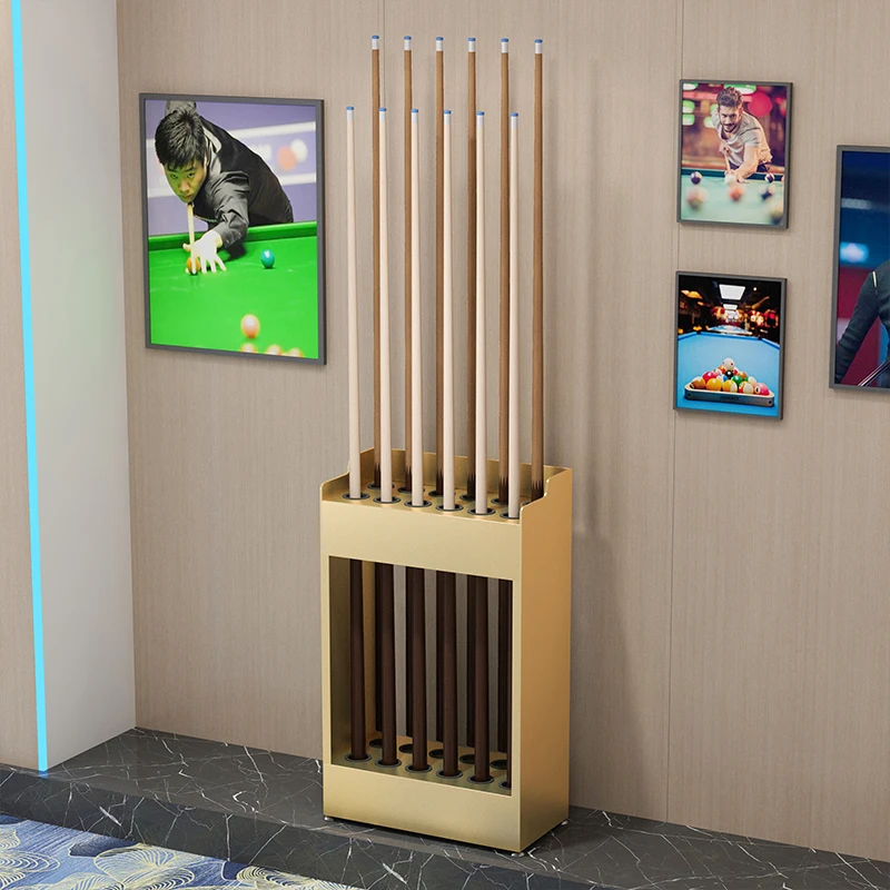 High-end billiard club storage rack, billiard hall floor-to-ceiling display rack, club golf club rack storage rack
