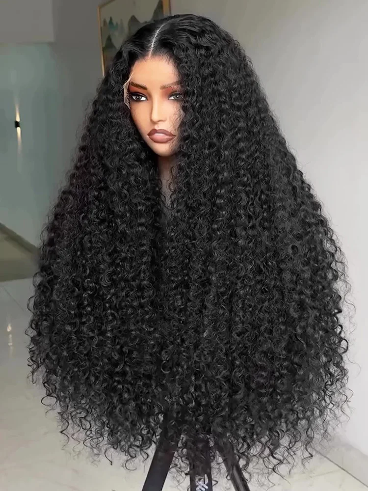 40 Inch Deep Wave Wigs Human Hair 13x4 13x6 Hd Lace Frontal Wigs Water Wave Lace  Wig Remy Brazilian Curly Wigs For Women