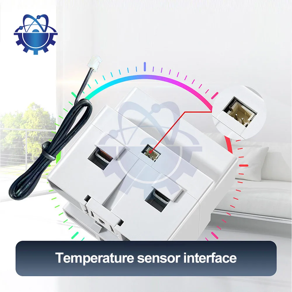 WIFI cyfrowy Monitor energii elektrycznej miernik napięcia prądu AC170-300V zdalny Monitor aplikacji watowe liczniki kilowatogodzin