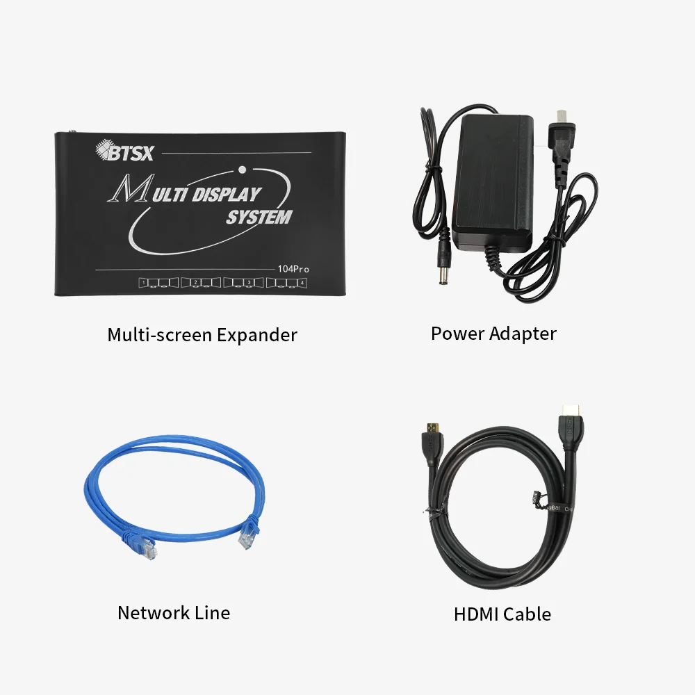 1X4 1X3 4K Multi-Sc…