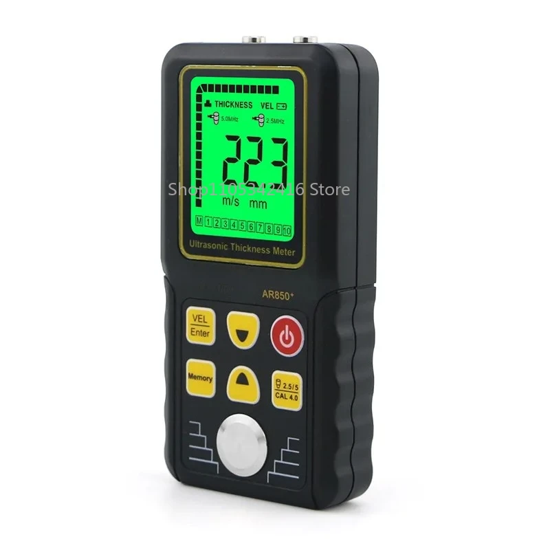 Smart Sensor AR850+ Ultrasonic Thickness Gauge, 1.2~225mm Non-Destructive Tester for Metal Steel​