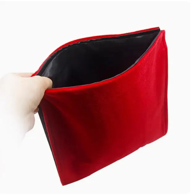 Red Color Multi Change Rip Apart Bag Magic Tricks Fun Stage Magic Props Object Appearing Vanish Magia Gimmick for Magicians