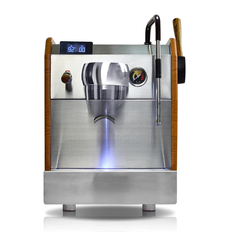 

New Italian Coffee Maker Pump-type Pressure Milk Foam machine EM-23 stainless steel semi-automatic Espresso Coffee Machine 220V