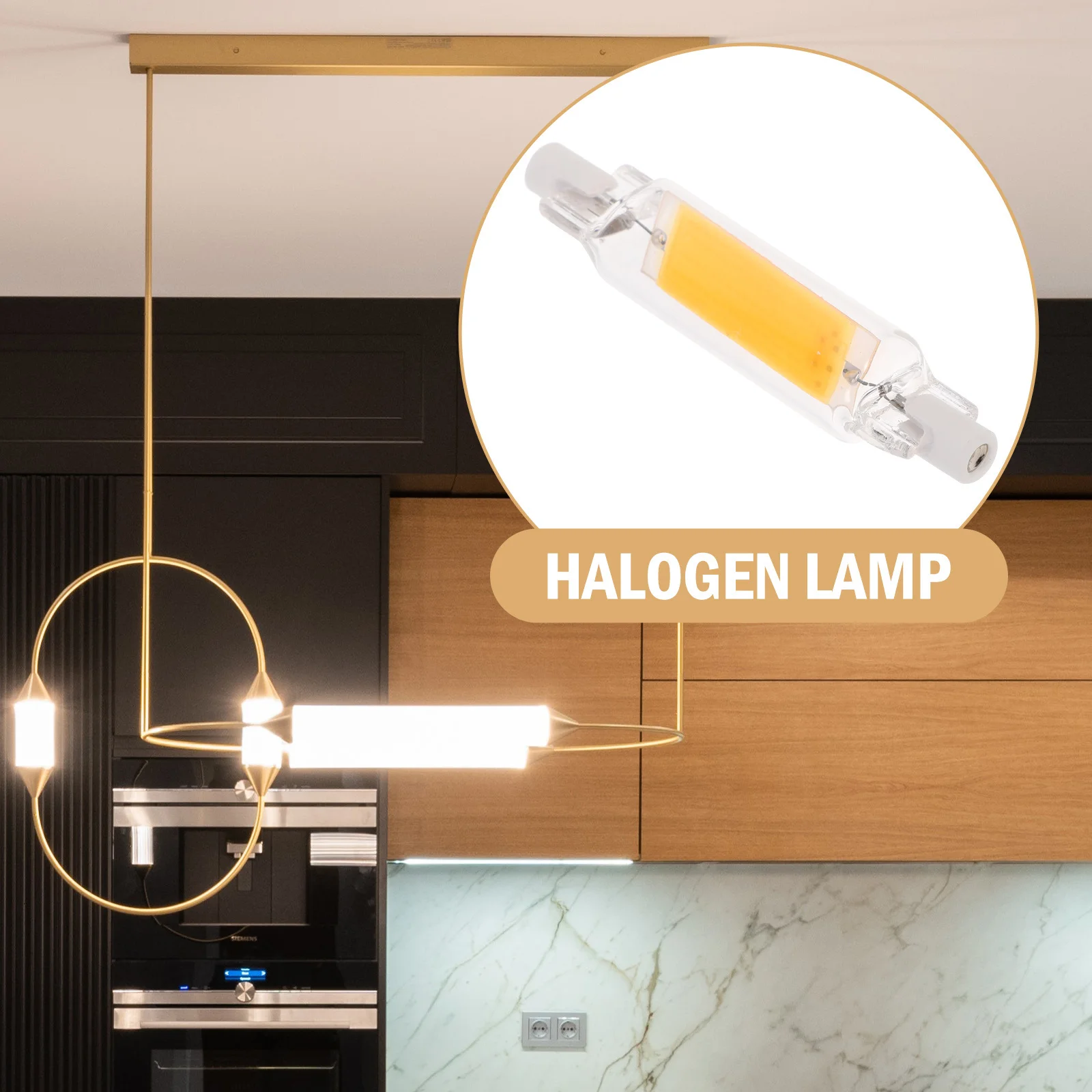 

5W LED Light Tube Base Fine Workmanship Delicate Shape Good Texture Beautiful Look LED Replacement for Halogen Bulb