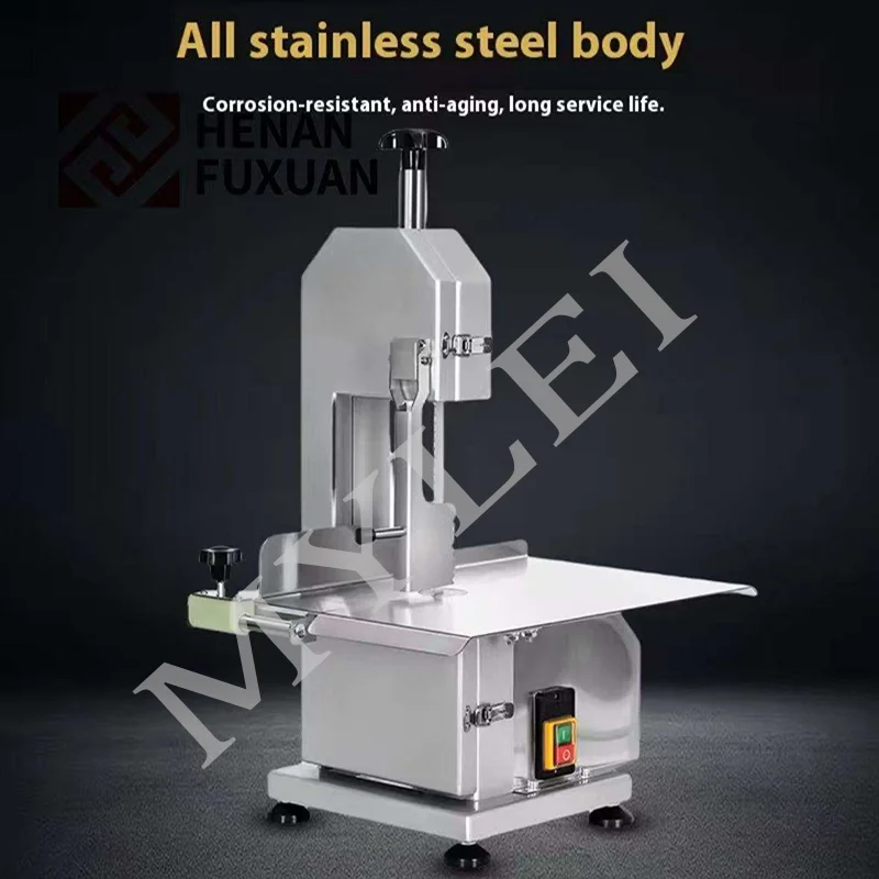 Commercial Multi-Functional Automatic Frozen Chicken Goat Beef Meat Cutter Meat Bone Saw Machine Cutter Bone Saw