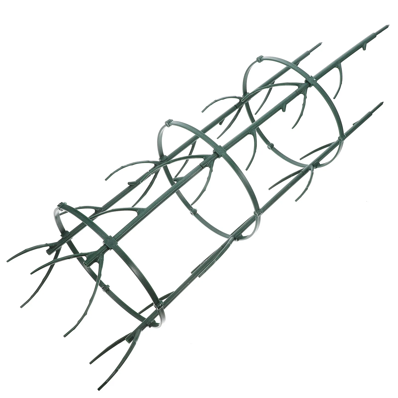 Plant Trellis Detachable 3 Tiers Climbing Plant Twig Trellis Garden Support Rack Stackable for Indoor Outdoor Plants Display