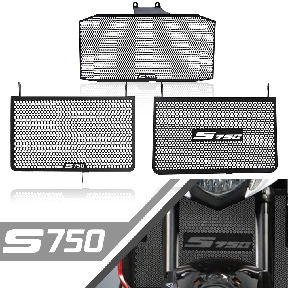 

Fit GSX S750Z S750 2018-2024 2025 23 gsx-S750Z gsx-S750 Motorcycle Radiator Grille Guard Protector Cover Protection For Suzuki