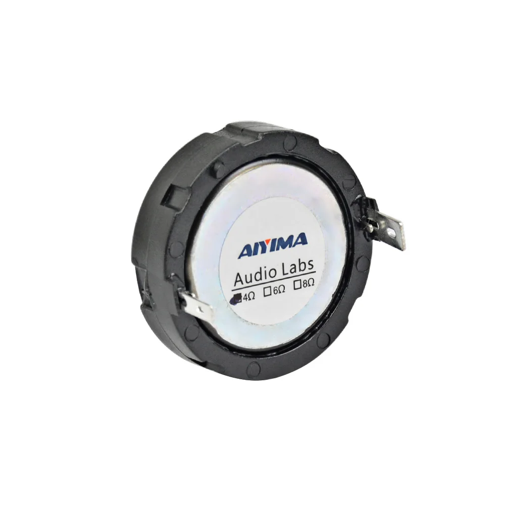 AIYIMA 2 Pz Altoparlanti Audio da 1,5 pollici 4Ohm 80 W 25 Core Membrana in Fibra Rubidio Altoparlante Magnetico Appassionati HiFi Treble Tweeter Testa