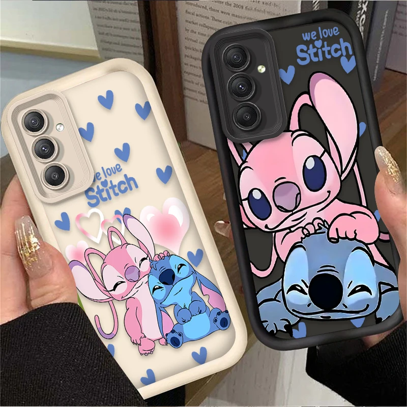 لطيف ديزني غرزة الملاك الحال بالنسبة لسامسونج غالاكسي A52 A05 A05S A54 A34 A24 A14 A53 A33 A23 A13 A52S A32 A22 A12 A71 A51 A31 A50 #1