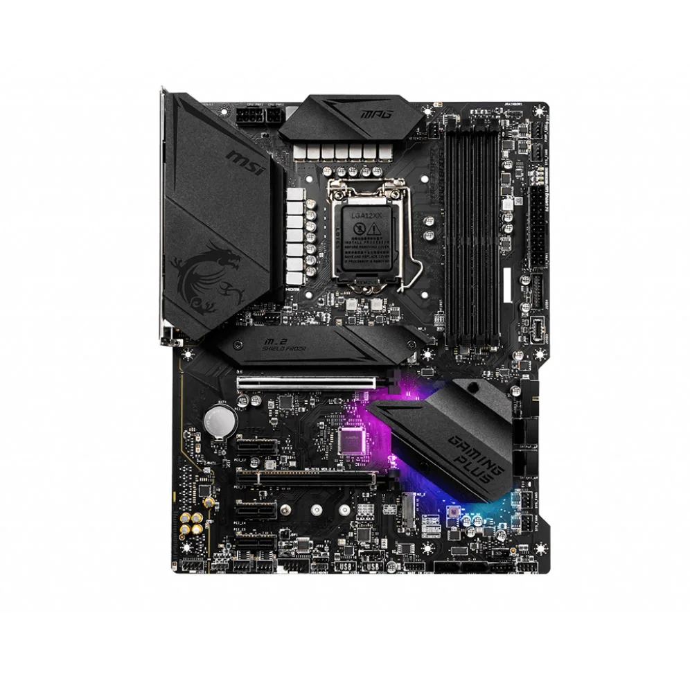 For The best-selling MSI computer main board MPG Z490 game plus LGA 1200 supports the 10th processor game main board