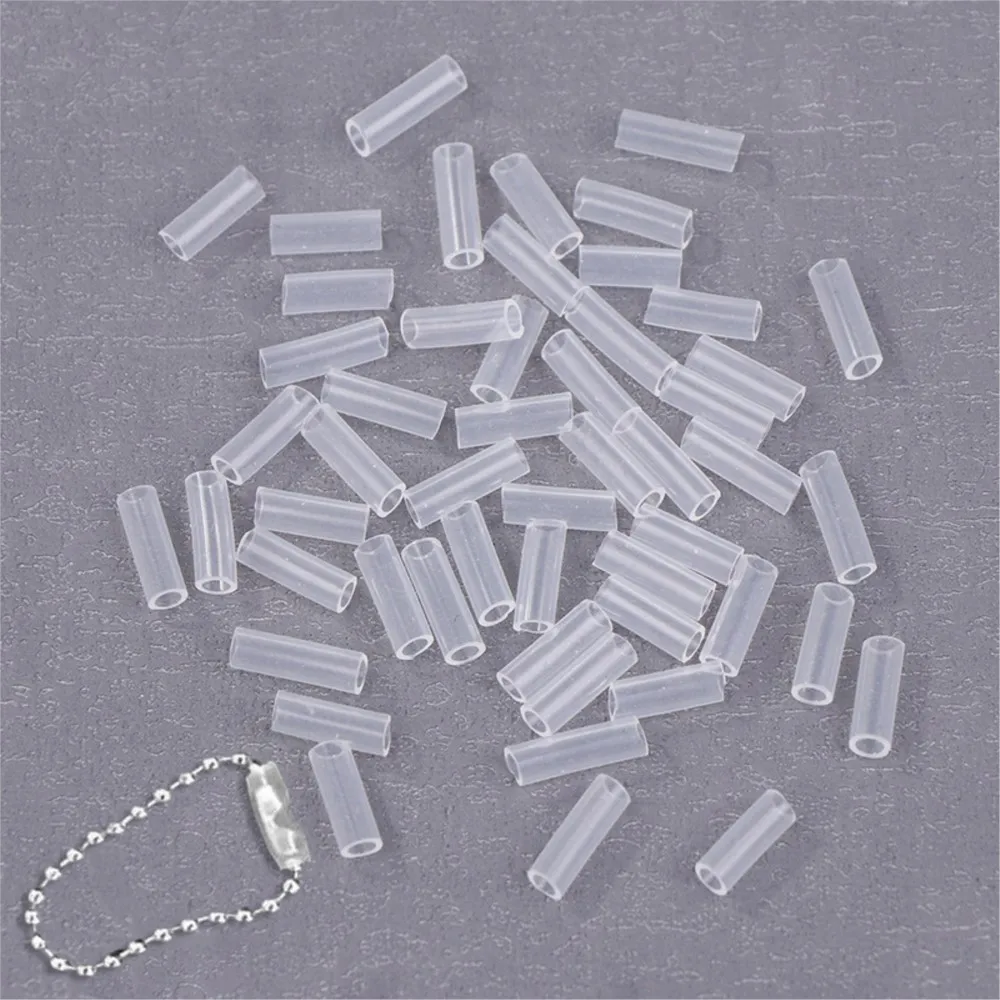 

10/20/30/50 шт., подвеска-цепочка из бисера, анти-потерянная крышка, жемчужная цепочка, защитный чехол от падения для DIY ювелирных аксессуаров, оптовая продажа