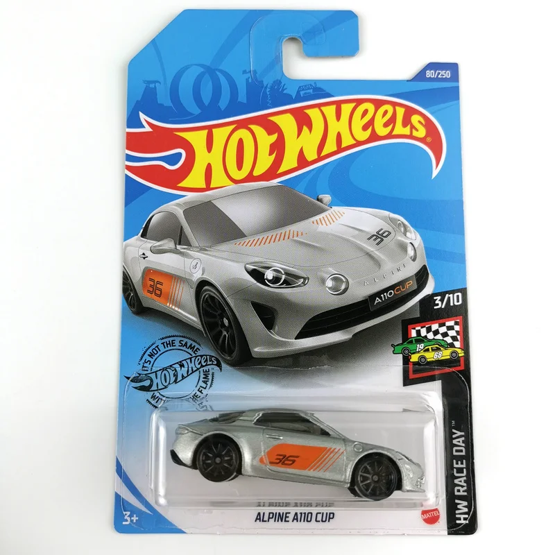 Hot Wheels 1:64 Car ALPINE A110 CUP  Metal Diecast Model Car Kids Toys Gift