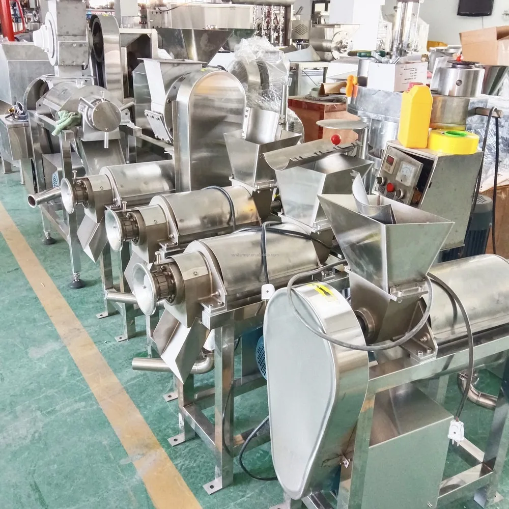 Commercial Automatic Fruit Juice Extractor Machine for Apple Coconut Milk Squeezer Electric Juicer Maker