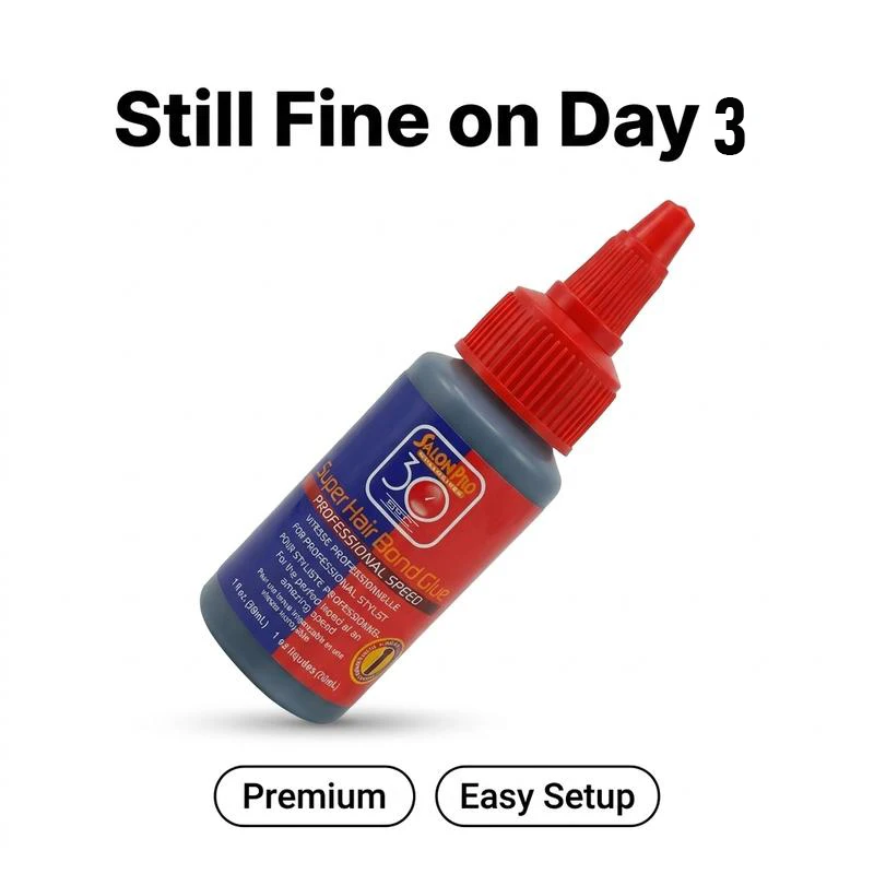 Waterproof Glue Toupee Tool Liquid Adhesive False Eyelashes Wig Glue Professional Hair Extension Anti-fungus Hair Bonding Glue