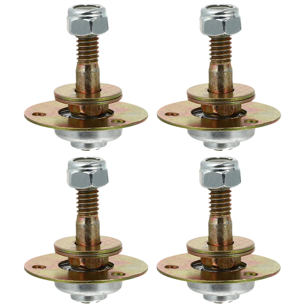 4 Pcs Rocking Chair Bearing Screws Furniture Hardware Pads Lift Part Iron for Office Wheel