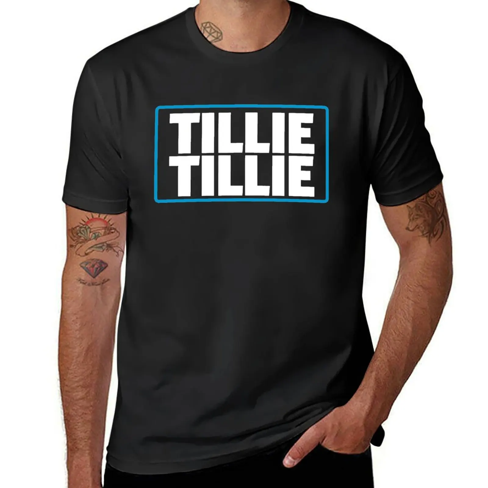 Tillie Tillie! T-Shirt quick-drying Blouse mens graphic t-shirts anime