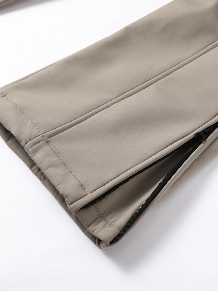 Damen 2025, trendige Ski-Overalls mit Kapuze und Quasten, wasserdicht, warm, Wintersport-Oberbekleidung, modische, elegante Damen-Schneeausrüstung – Detail 11