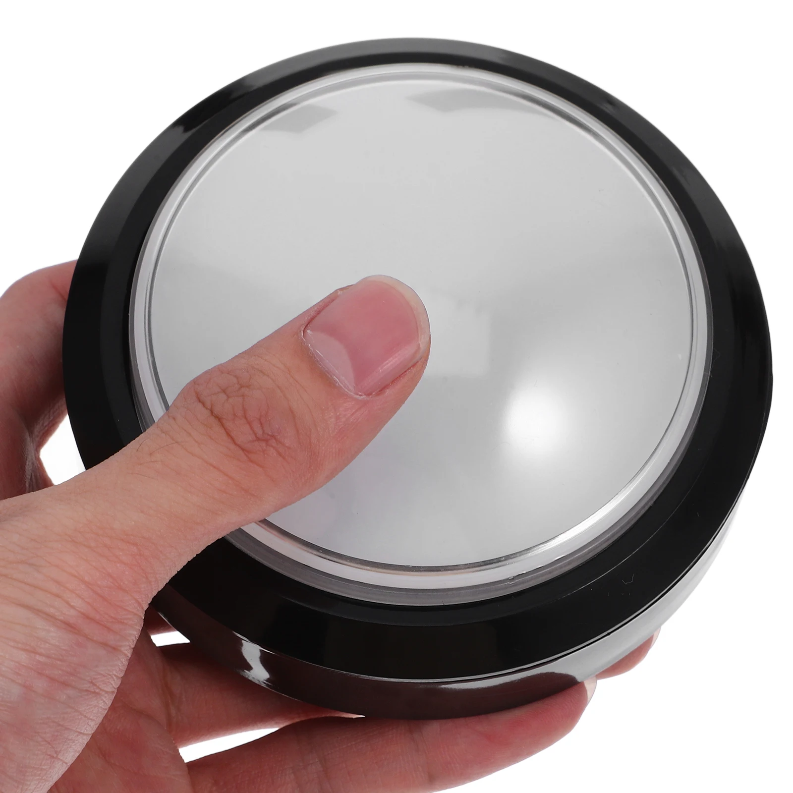 Ronde witte drukknoppen Verlichte spelmachineknop Vervanging Prompt Buzzers Gaming Speelgoed Huishoudelijk leren
